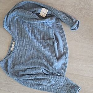 We The Free Textured Long Sleeve Top